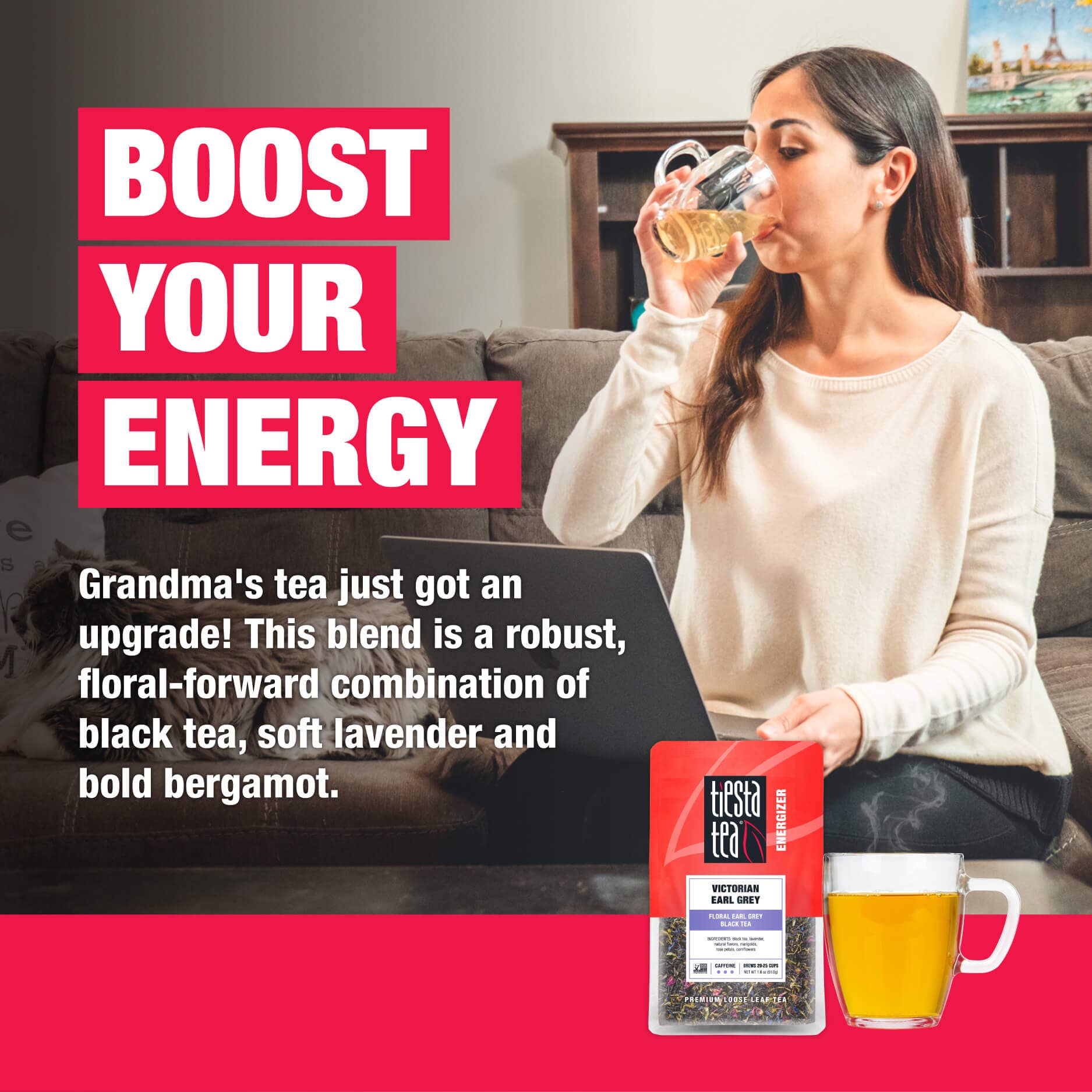 Tiesta Tea Company (loose leaf teas & accessories) - Wholesale Loose Tea - Victorian Earl Grey - Floral Earl Grey Black Tea15