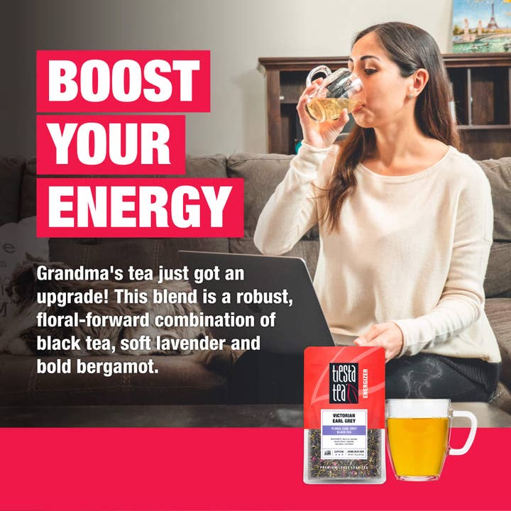 Tiesta Tea Company (loose leaf teas & accessories) - Wholesale Loose Tea - Victorian Earl Grey - Floral Earl Grey Black Tea15