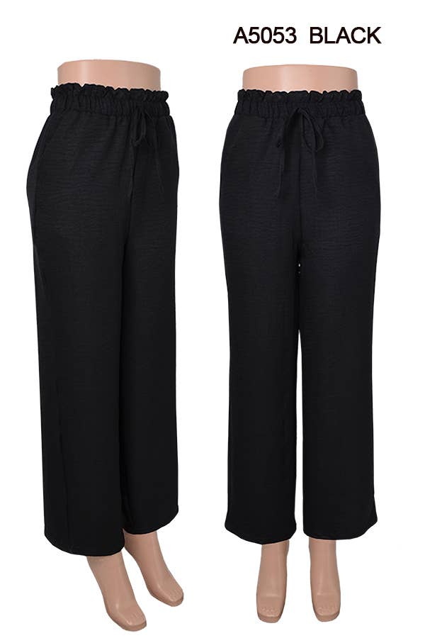 SSImport – Großhandel Hose – Damen – A5053 WEIT GESCHNITTENE HOSE 12 STÜCK/PAKET5