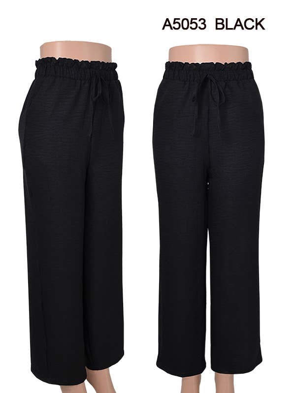 SSImport – Großhandel Hose – Damen – A5053 WEIT GESCHNITTENE HOSE 12 STÜCK/PAKET5