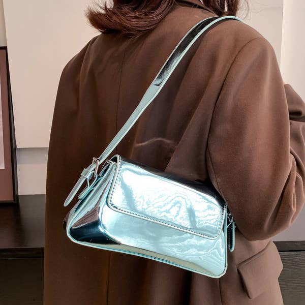 VividLux - Wholesale Crossbody Bag - Women's - Geometric Solid Color Zipper Bags Handbags3