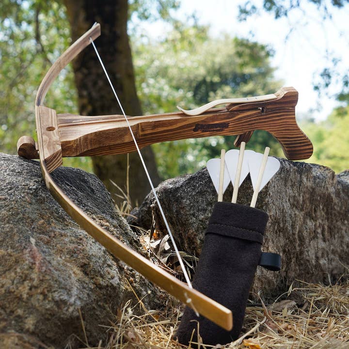 Backwoods Provisions - Wholesale Classic Toy - Kids - 30" Toy Crossbow with Bolts & Belt Quiver1