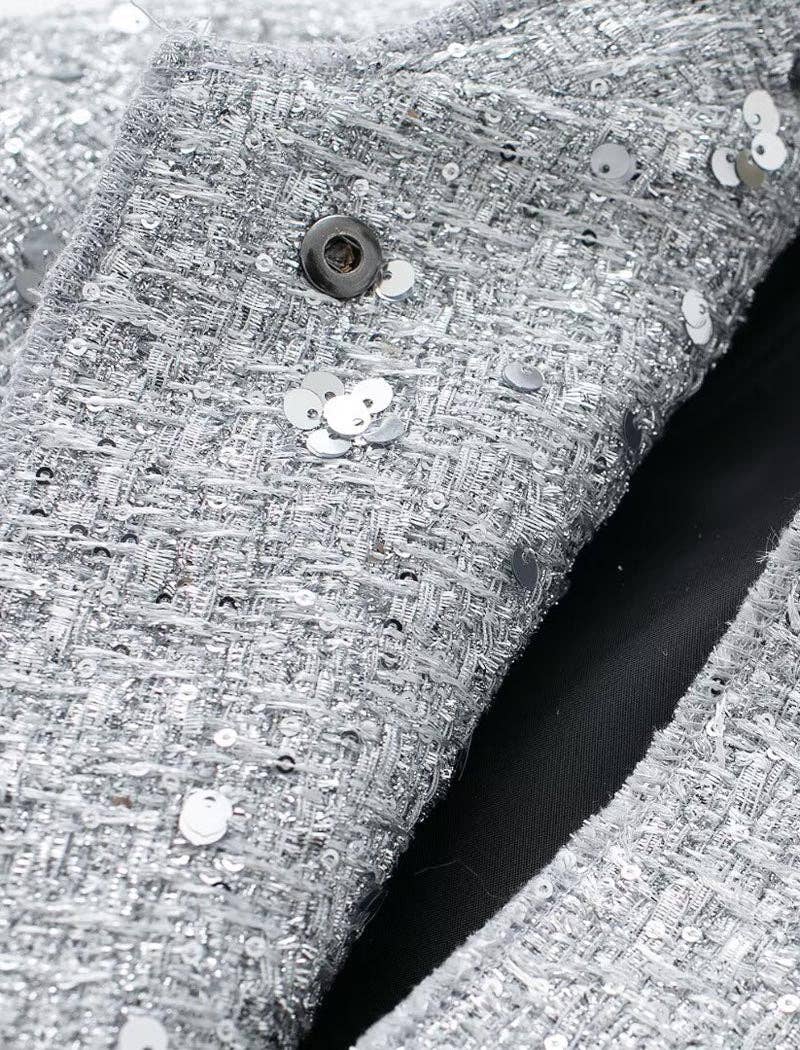 safistyle - Wholesale Bomber Jacket - Women's - Embellished Sequin Bomber Jacket4