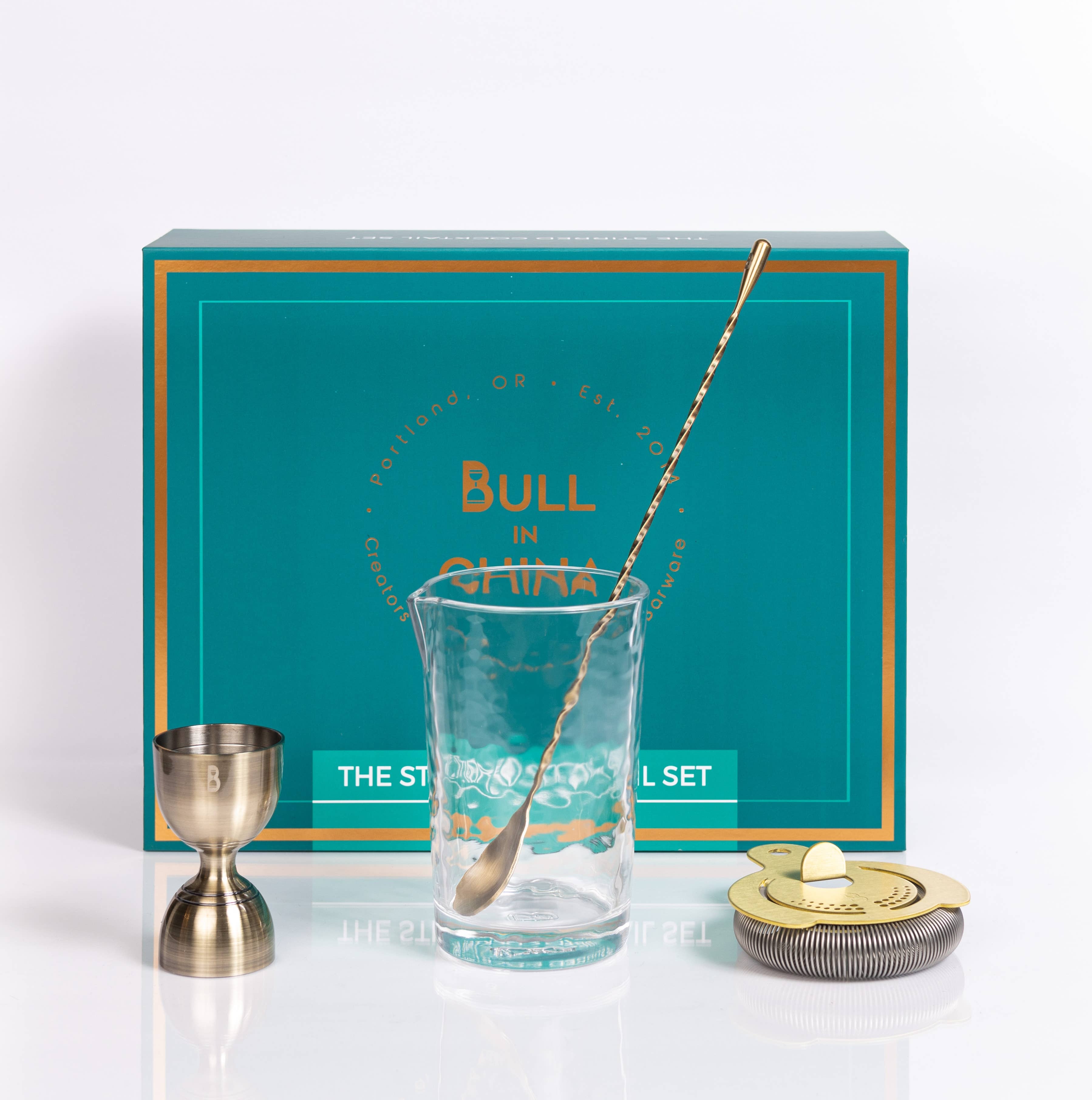 Bull in China - Wholesale Bar Tool - The Stirred Cocktail Set2