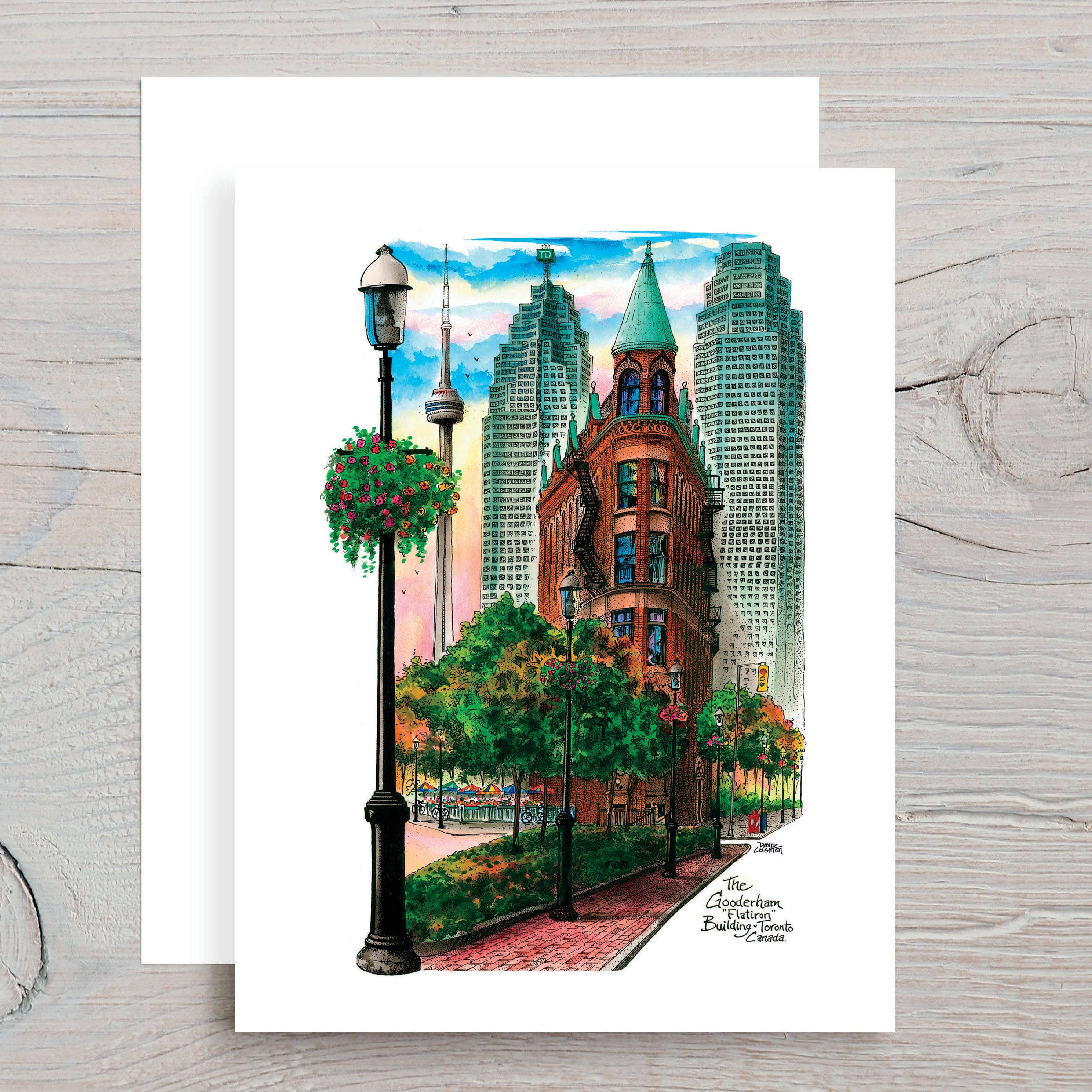 Totally Toronto Art/Sassy City Studio - Wholesale Retailer Display - Paper & Novelty - Toronto Best Sellers Souvenir Note Card and Postcard Display4