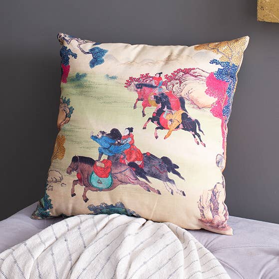 18x18" Regal Riders Decorative Pillow for wholesale by A&B Home Group Inc.