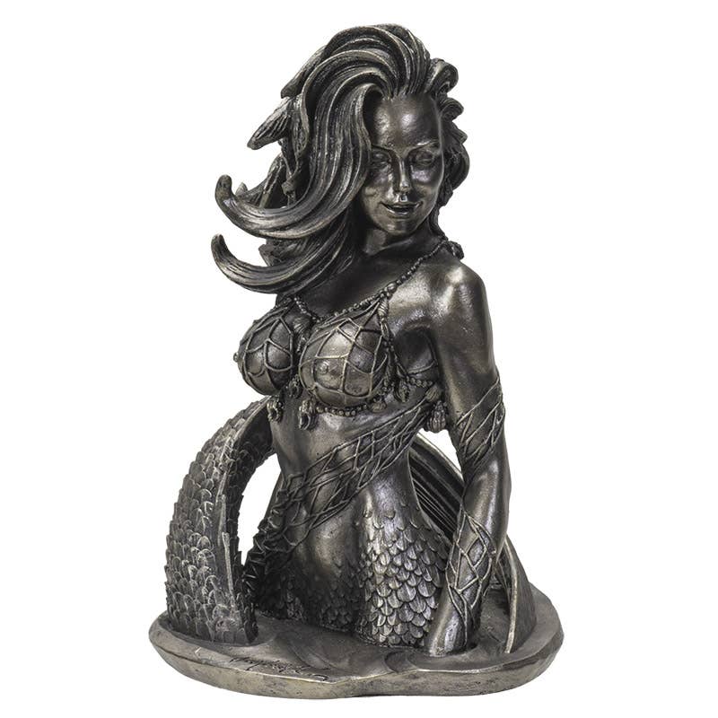 Pacific Trading – wholesale Decorative figurine – Silver Mermaid Siren1
