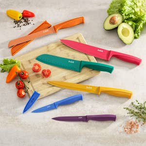 Wholesale Ceramic 4 Pcs Knife Set with Knives Holder for your store - Faire