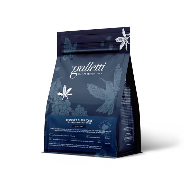 Cafe Galletti - Vendita all'ingrosso Caffè in grani - Caffè della foresta pluviale ecuadoriana Café Galletti