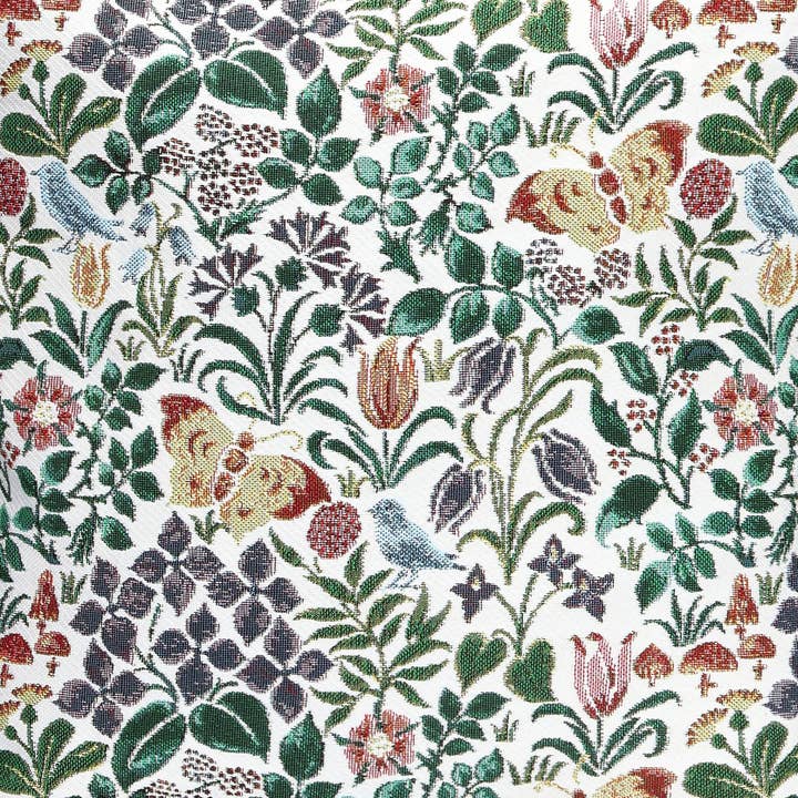 Charles Voysey Spring Flowers - Fabric for Upholstery for wholesale by Signare Tapestry
