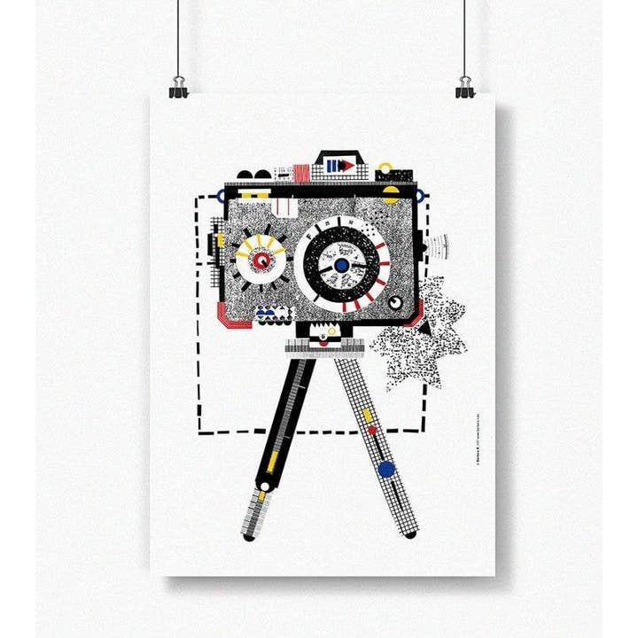 Machine 1 | Digital Art Print A3 for wholesale by Barbara R.
