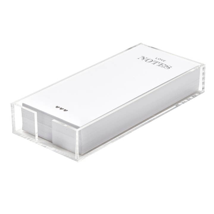 Notepaper in Acrylic Tray - Love Notes for wholesale by Santa Barbara Design Studio by Creative Brands