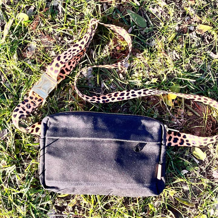 THE Concert Bag / waxed canvas belt bag for wholesale by Newton Supply Co