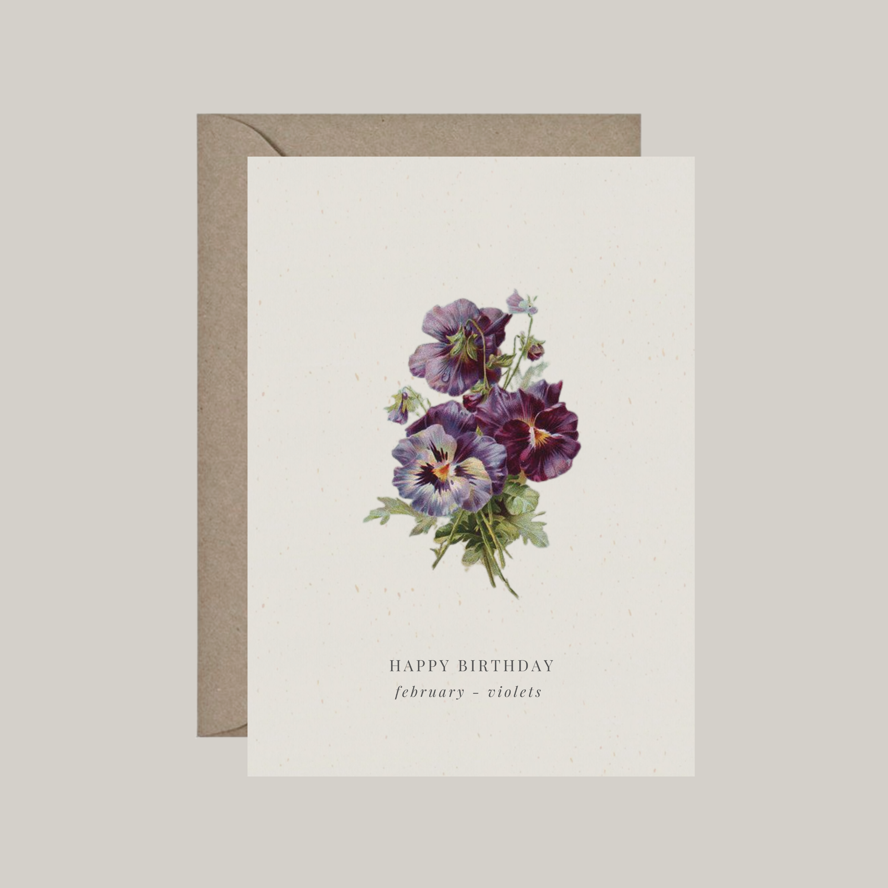 De Papierboetiek - Wholesale Birthday Card - Birth flowers | 12 birthday cards with envelope4
