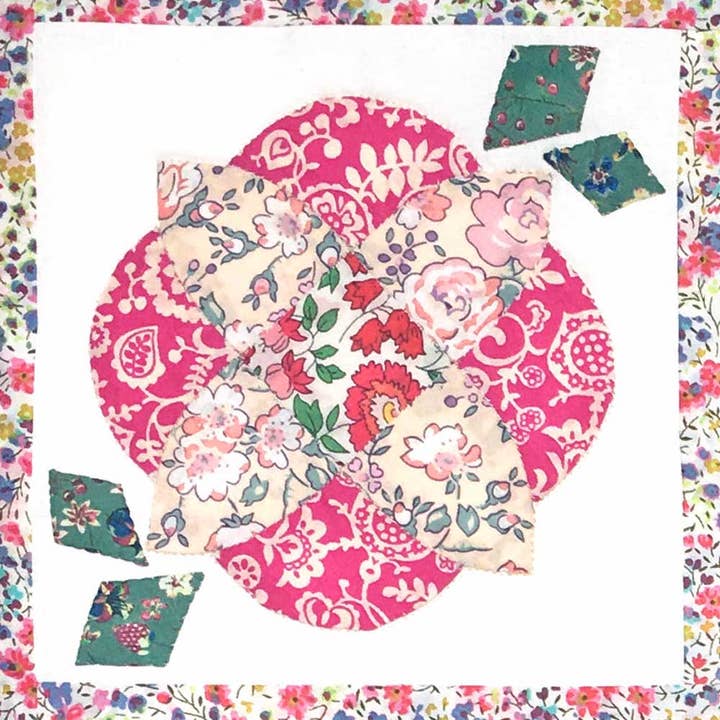 Alice Caroline - Wholesale Craft Sewing Kit - Liberty Tana Lawn® Fabric Summer Mini Sampler Quilt Kit