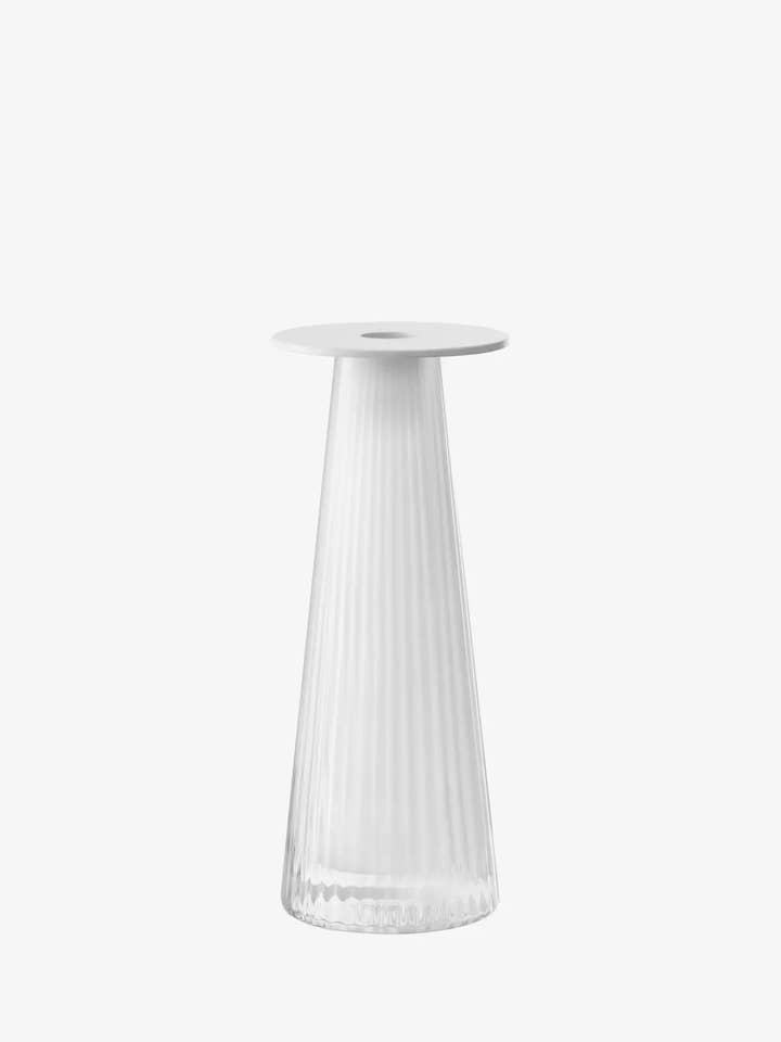 Beacon Candle Holder/Vase H34cm White/Chalk White for wholesale by LSA International