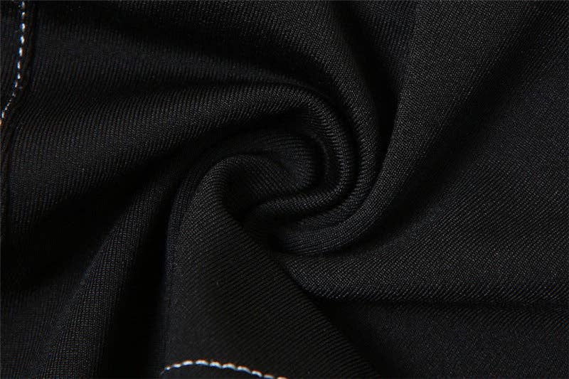 MB Fashion Wholesale - Vente Maillot de bain deux-pièces – femme - Ensemble haut de bikini licou et short taille haute MB FASHION 9747LY15