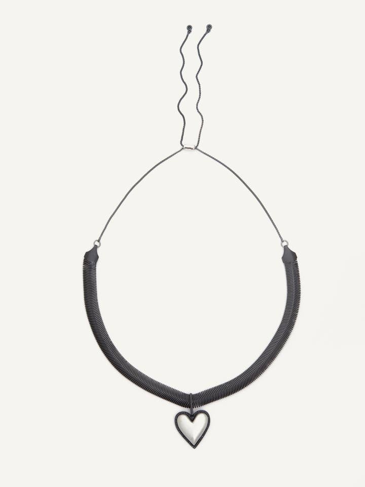 Zoe Necklace - Onyx for wholesale by Melania Clara