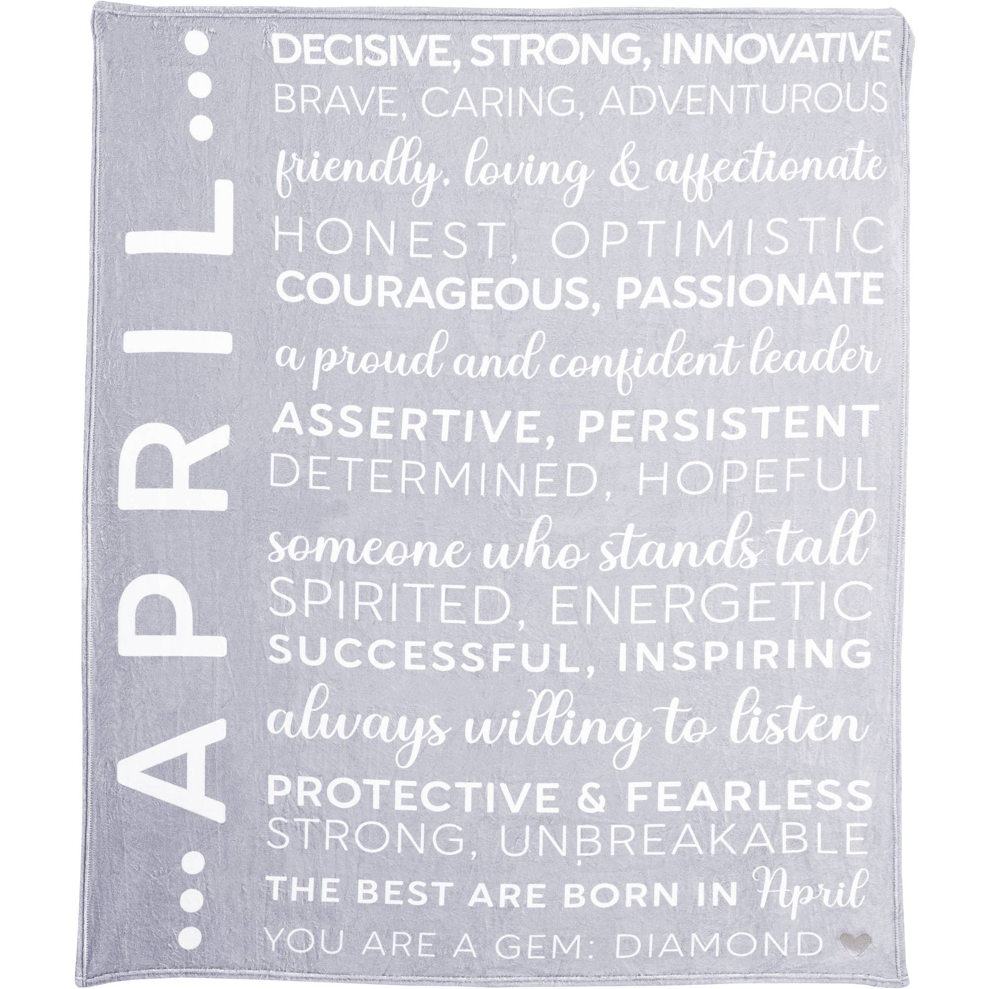 Pavilion - Wholesale Throw Blanket - April - 50" x 60" Royal Plush Blanket0