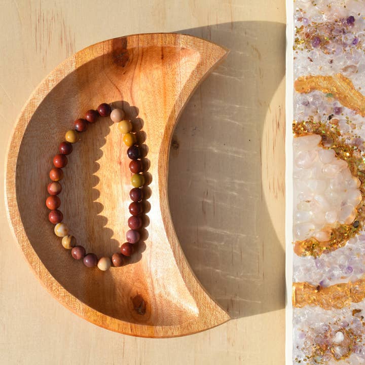 Pulseira de miçangas Mookaite por atacado de Knot Treasures