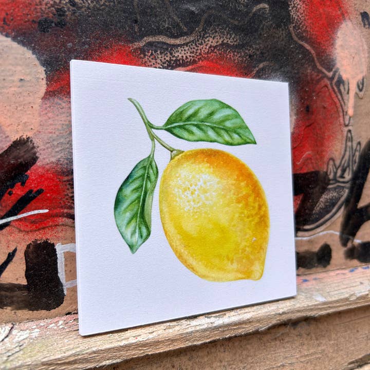 Forex tile 10x10cm - Lemon - #101030067 for wholesale by Lourens Exclusive