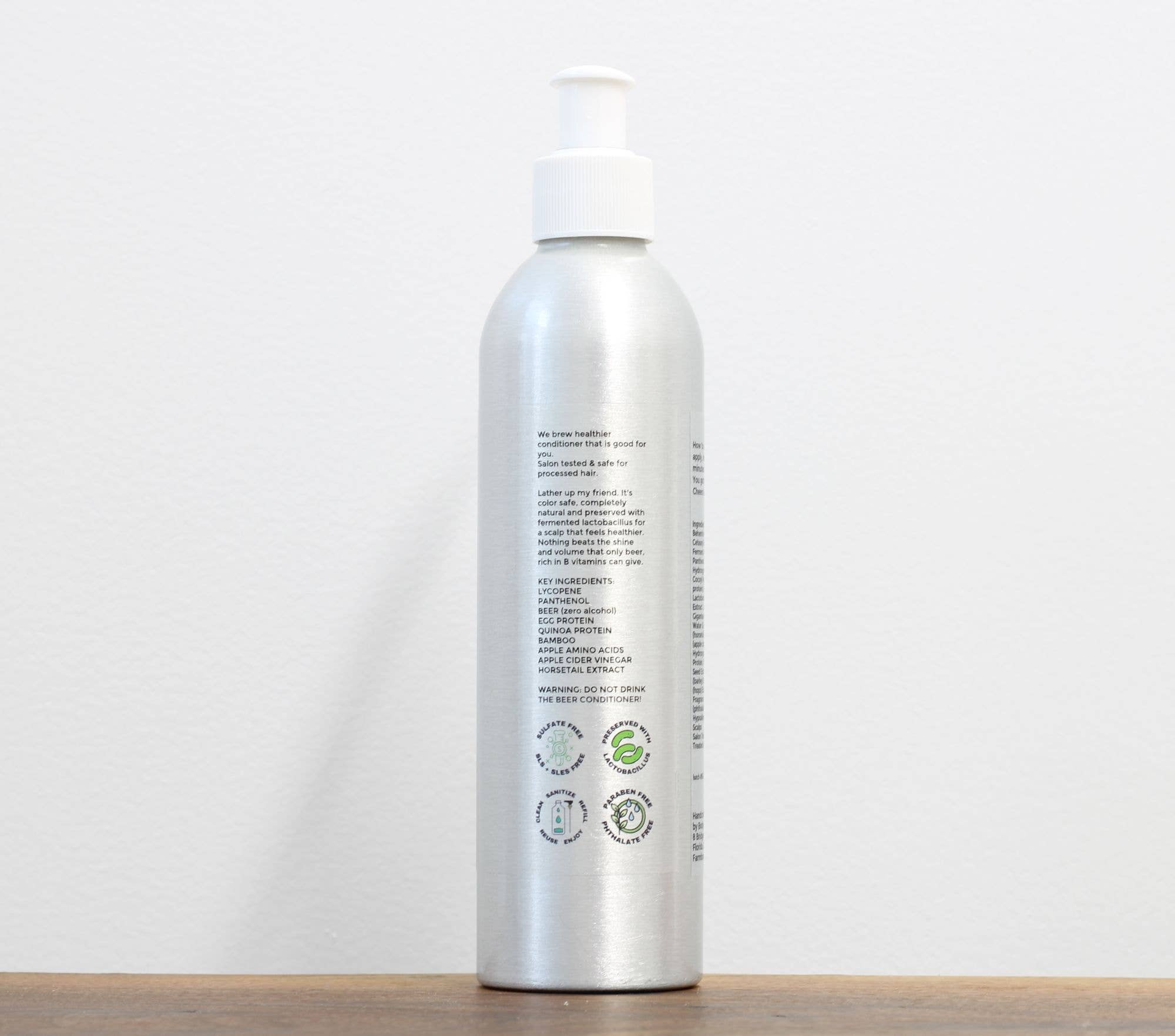 Farmbody Skin Care - Wholesale Hair Conditioner - Beer Garden Conditioner | Volume and Shine3