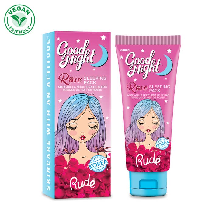 Rude Cosmetics – wholesale Night cream – Good Night Rose Sleeping Pack