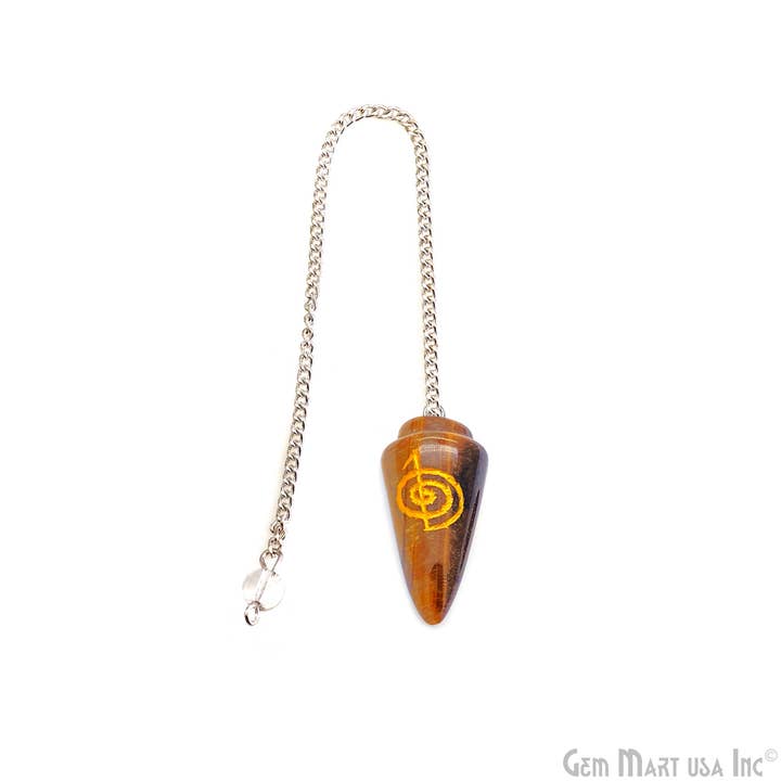 GemMartUSA - Wholesale Pendulum board - Gemstone Healing Pendulum, Pendant Crystal Reiki Divination9