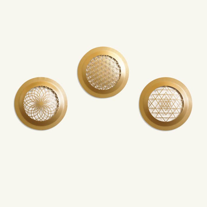 Heilige Geometrie Set van 3 voor wholesale door NOXART LLC