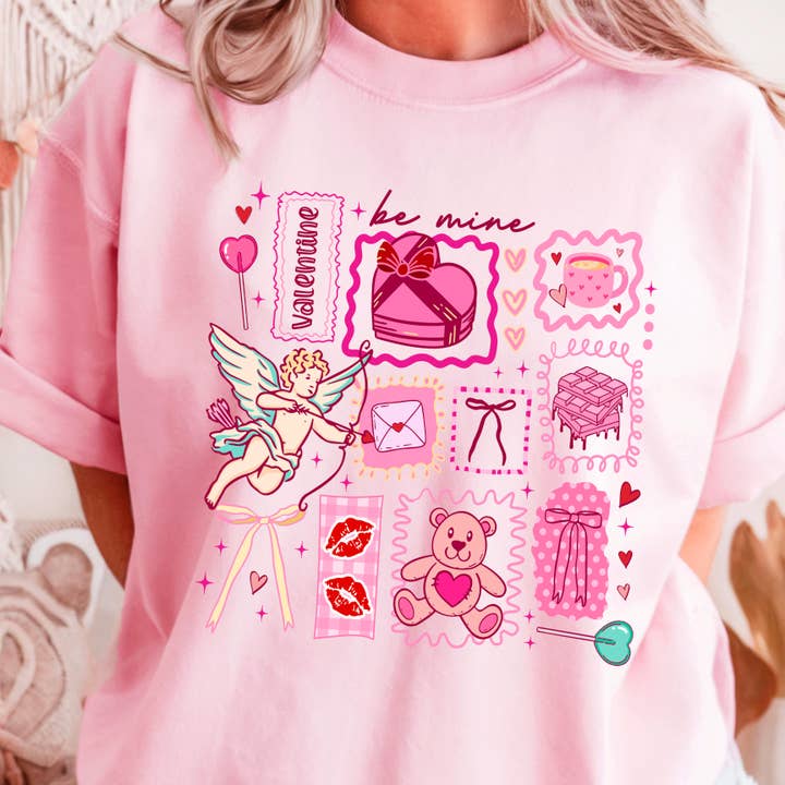 Be My Valentine Valentine’s Day Graphic T-Shirt | Gildan for wholesale by Shoppe SHC