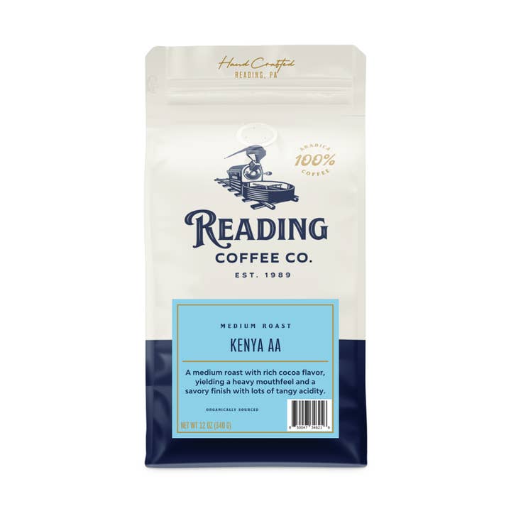 Kenya AA - 5 lb for wholesale by Reading Coffee Company
