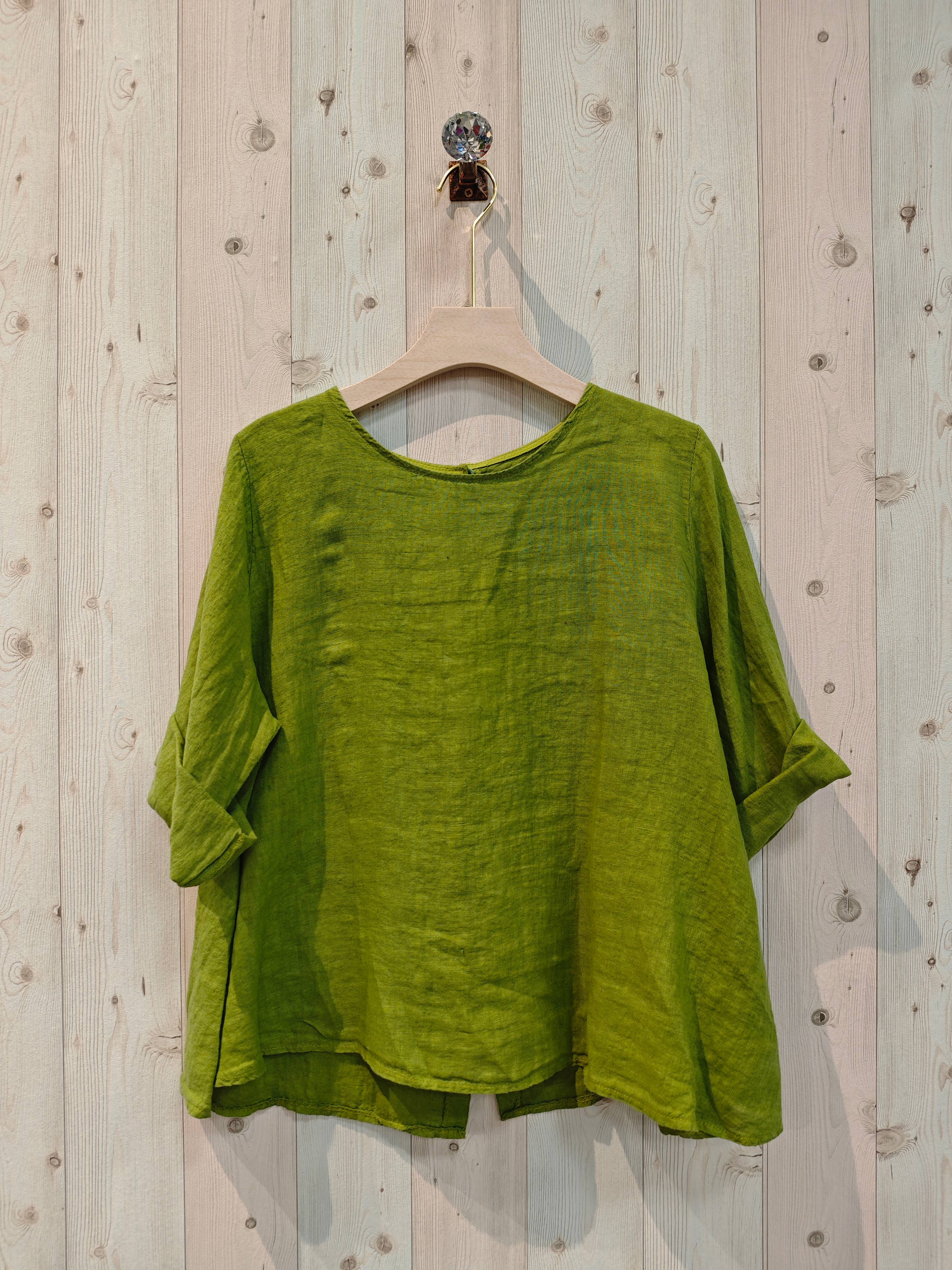 Linen & More - Vendita all'ingrosso Camicetta - Donna - REF 59100 BLUSA A MANICA LUNGA 100% LINO11