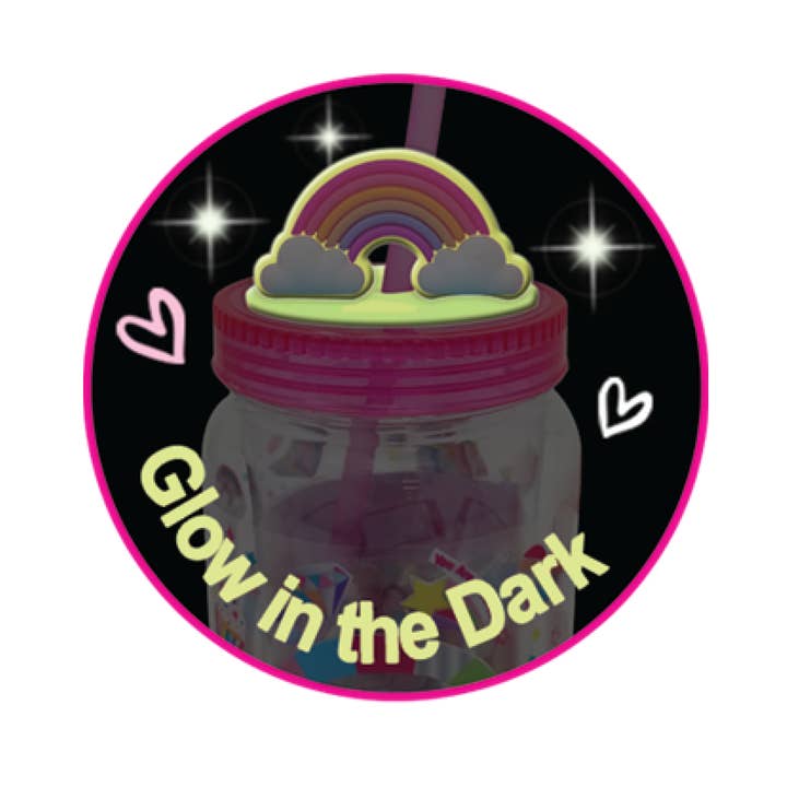 Hot Focus, Inc. - Wholesale Water Bottle - Mason Jar, Rainbow1