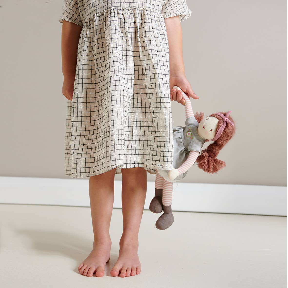 ThreadBear Design UK/EU – wholesale Doll – Kids – ThreadBear Alma Rag Doll - dressable rag doll 35cm1