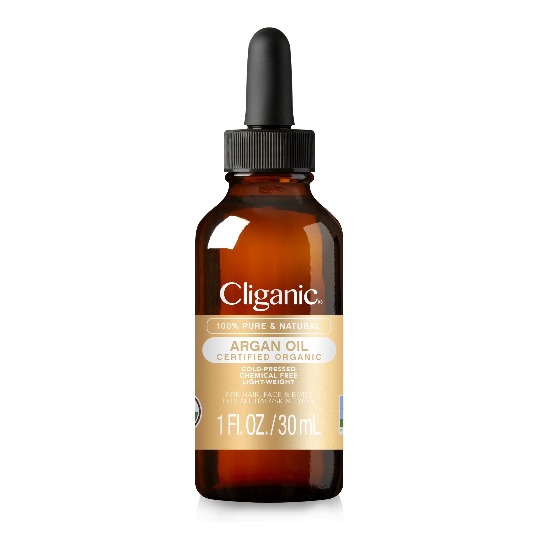 Cliganic - Wholesale Bath/Body Oil - Carrier Oils - Organic Argan Oil0