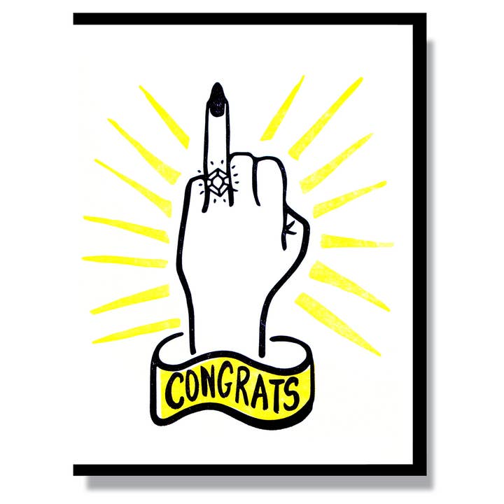 Smitten Kitten - Wholesale Congratulations Card - Congrats Card