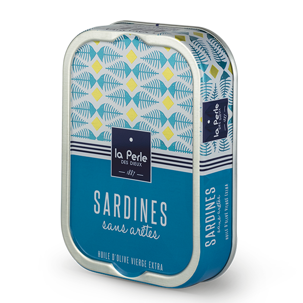 La Perle des Dieux – Großhandel Fischkonserven – Sardinen ohne Gräten in nativem Olivenöl extra1