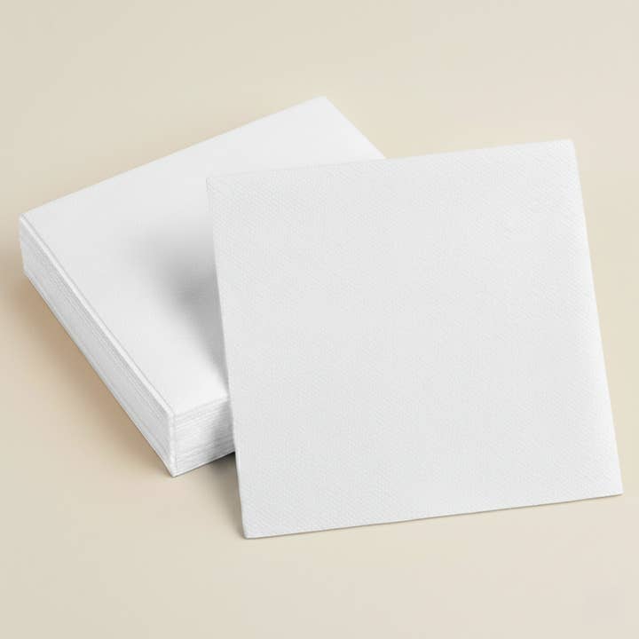 9 packs of 40 Linen-Feel 2-Ply Paper Napkins for wholesale by ROLL-LUX