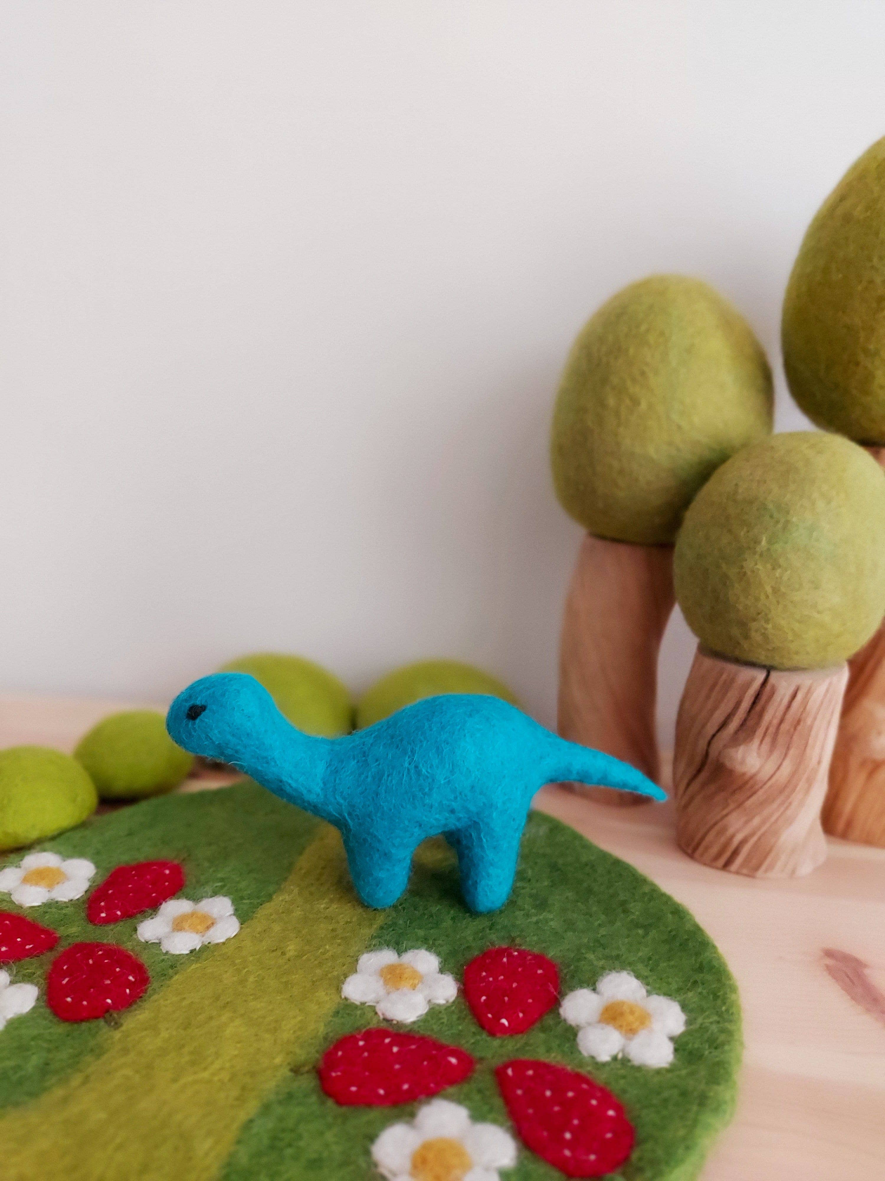 Growing Little Folks – wholesale Stuffed/plush toy – Kids & baby – Mini Felt Brontosaurus3