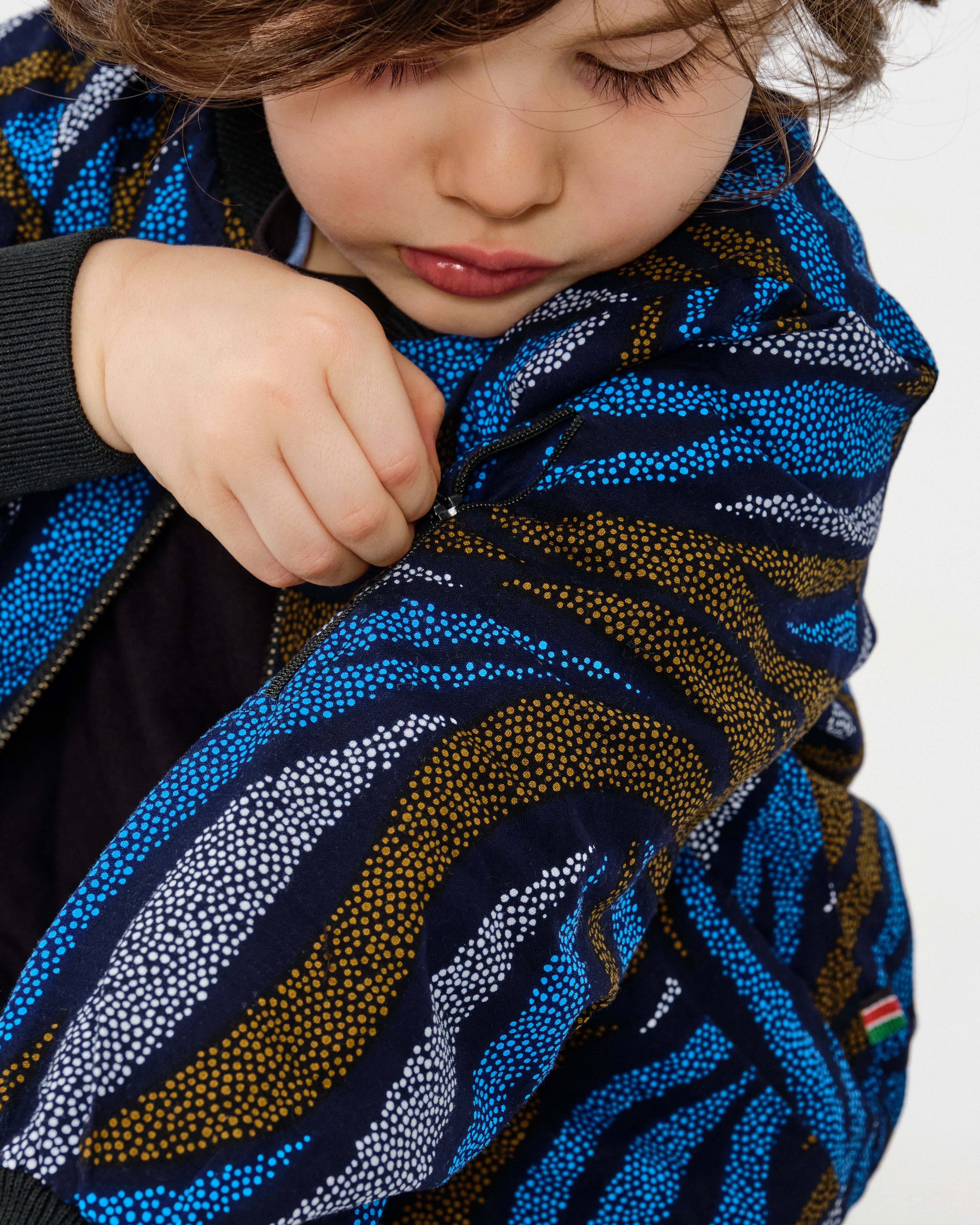 mikono.africa UG - Wholesale Bomber Jacket - Kids - children's jacket 'Wimbi'5