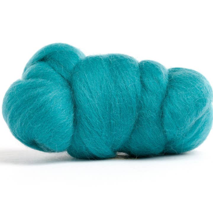 Desert Breeze Distributing - Wholesale Craft Supplies - Merino Wool Top Roving, Seafoam, 1 ounce