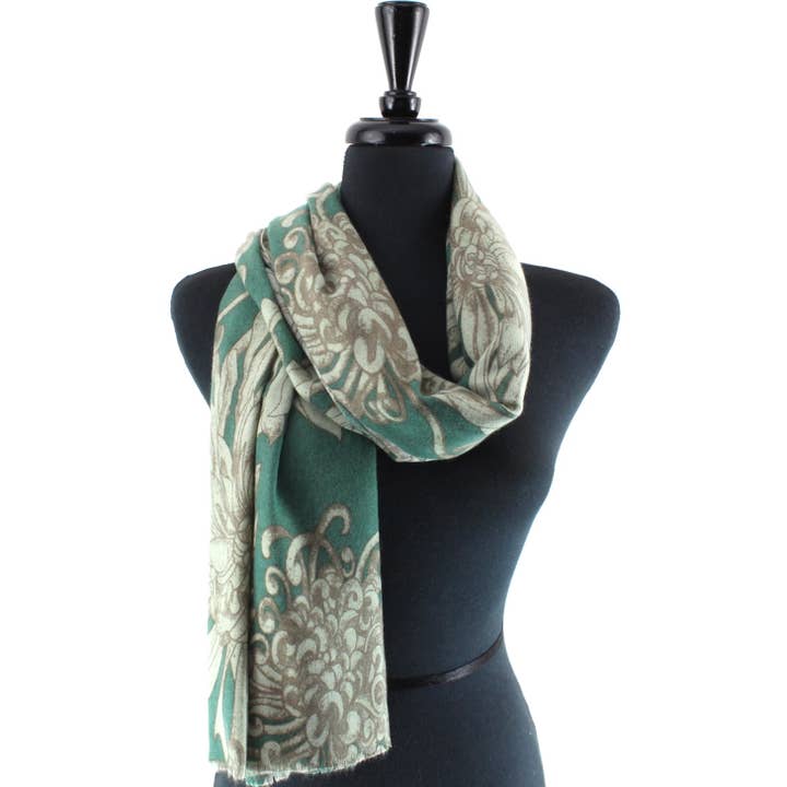 Pretty Persuasions - Wholesale Scarf - Women's - S25241 Cashmere-Like Printed Scarf7