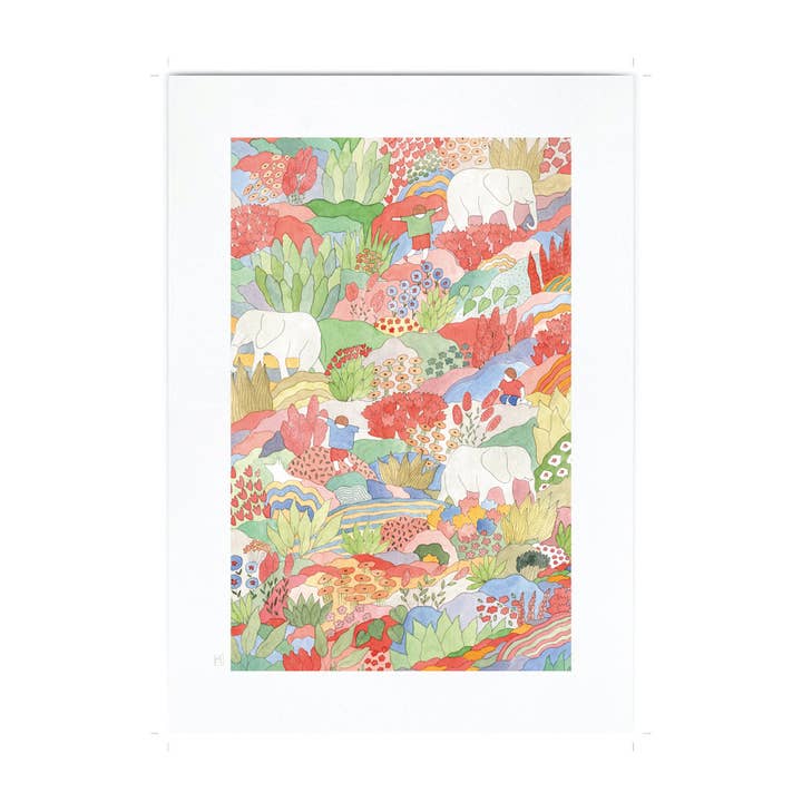 Spring Grand Draw – Plakattryk i A3-format for engroshandel hos Petit Gramme