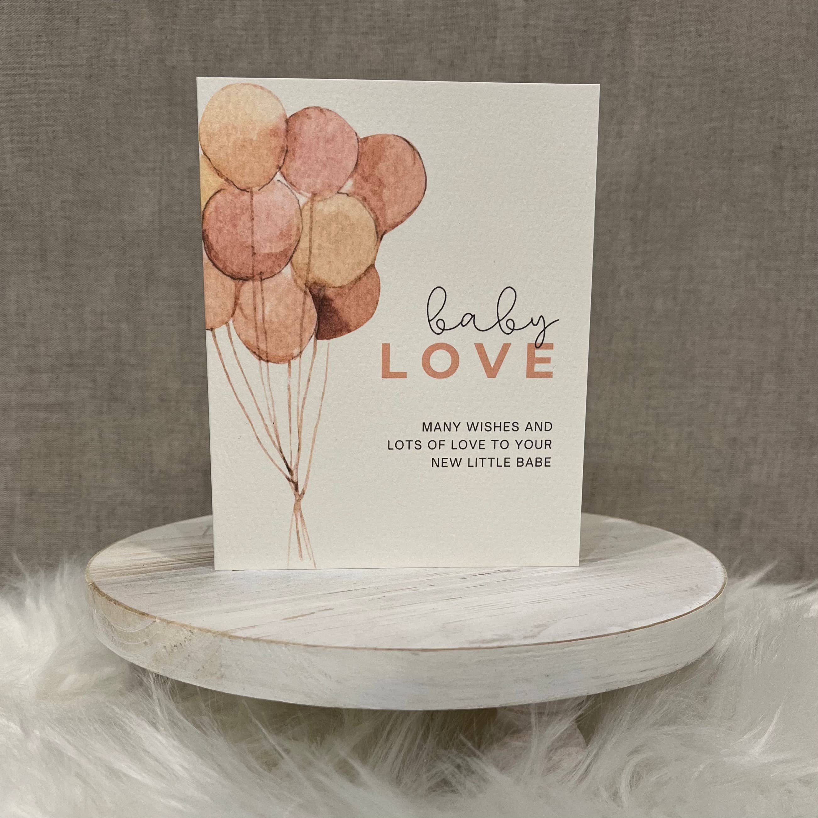 Paper Kuts - Wholesale Baby Card - "Baby Love" Welcome Baby Card - Includes Kraft Envelope3