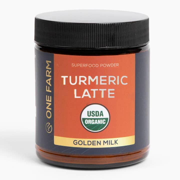 One Farm Turmeric Golden Milk Latte (45 Servings) for wholesale by One Farm