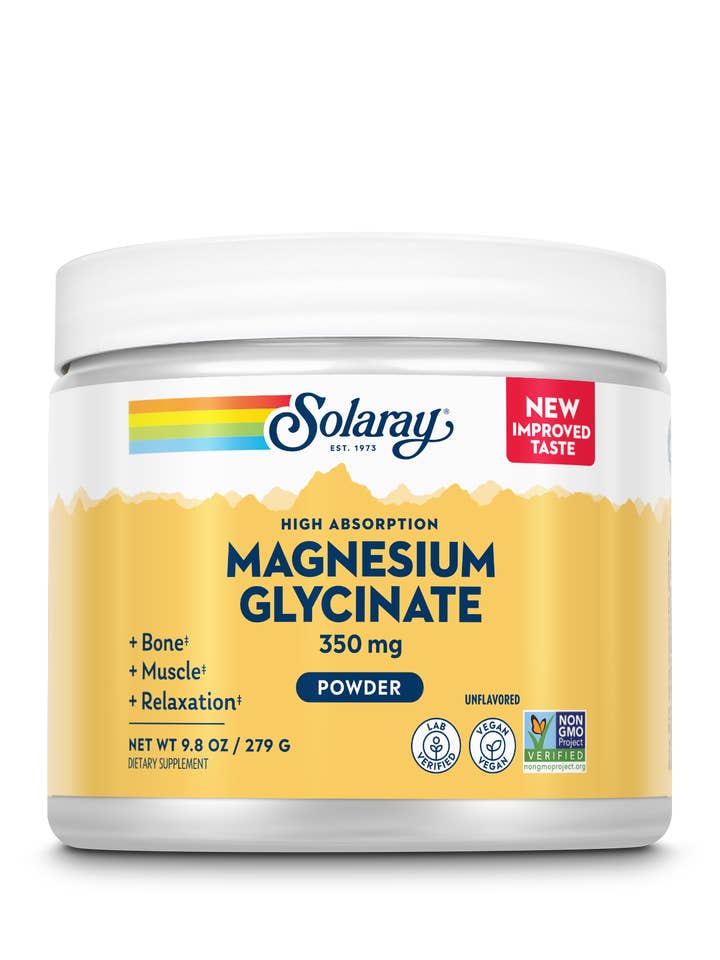 Magnesium Glycinate Powder for wholesale by Solaray