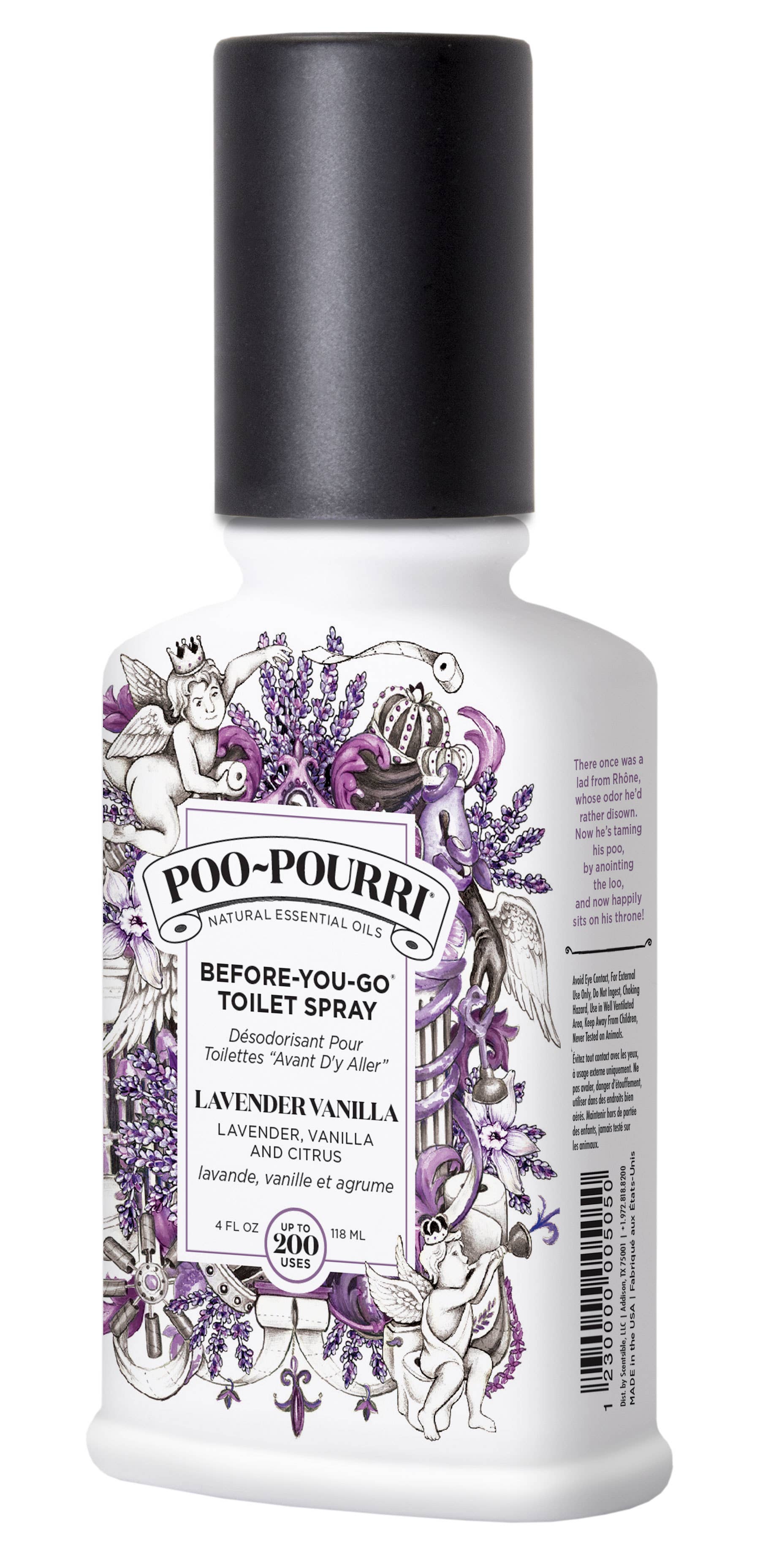 PooPourri Canada - Wholesale Room & Linen Spray - Lavender Vanilla Toilet Spray0