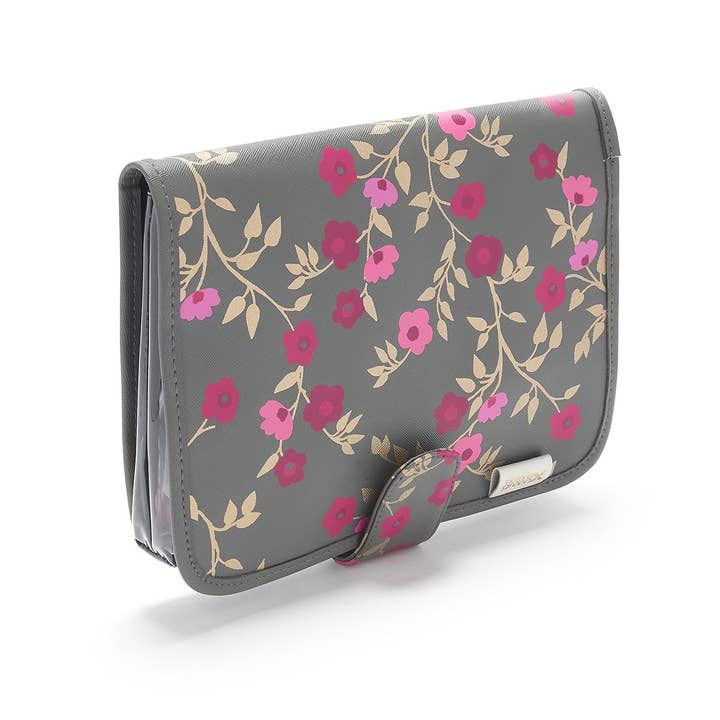 Kate' Beauty Bag da appendere in Blossom Charcoal per la vendita all'ingrosso da parte di VICTORIA GREEN LTD