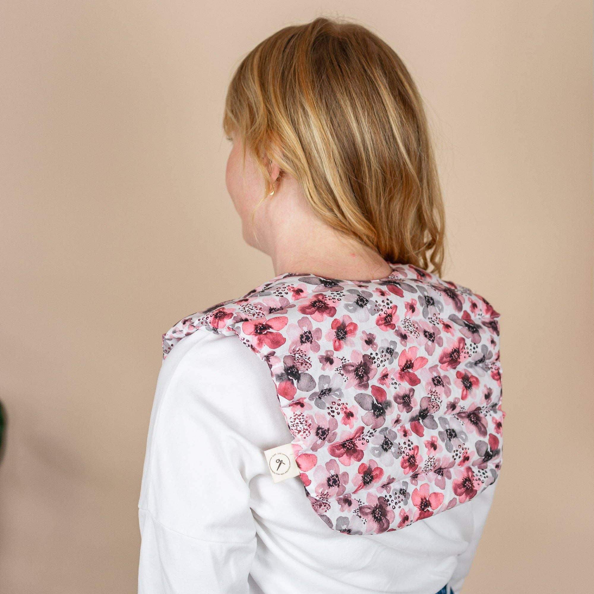 Tochter von Walter – Großhandel Spa-Stirnband – Schulter- & Nackenkissen mit Dinkel - Kirschblüte7