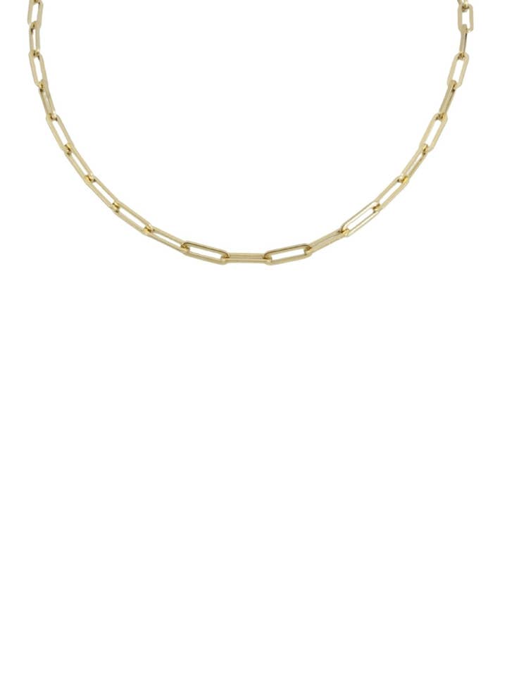 Guld Papirclips Chain for engroshandel hos A Blonde and Her Bag